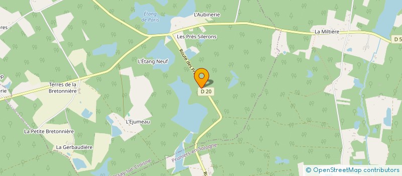 localisation de l'entreprise SCI  PROVIDENCE  LASSAY-SUR-CROISNE