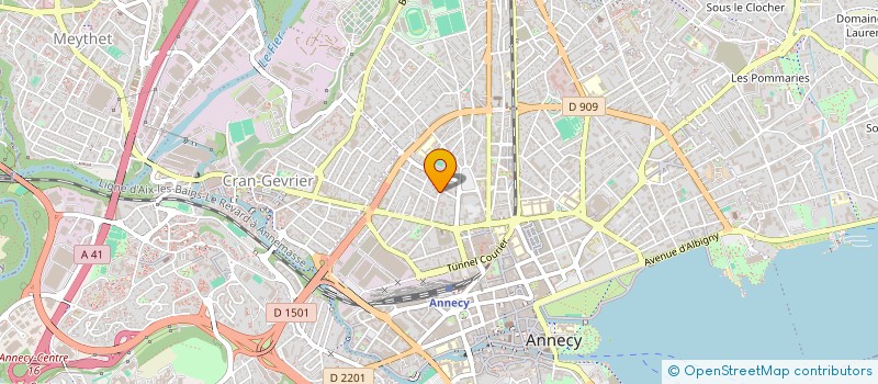 localisation de l'entreprise SCI PROVINS-PARMELAN  ANNECY