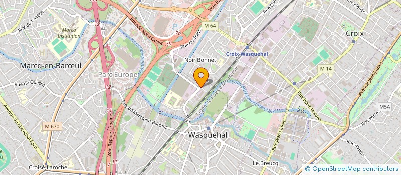 localisation de l'entreprise SCI PROVOYEUR  WASQUEHAL