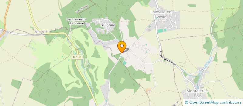 localisation de l'entreprise SCI PRRA  LAINVILLE-EN-VEXIN