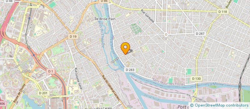 localisation de l'entreprise SCI PRUD'HOMME DERMATOLOGIE à SAINT-MAUR-DES-FOSSES