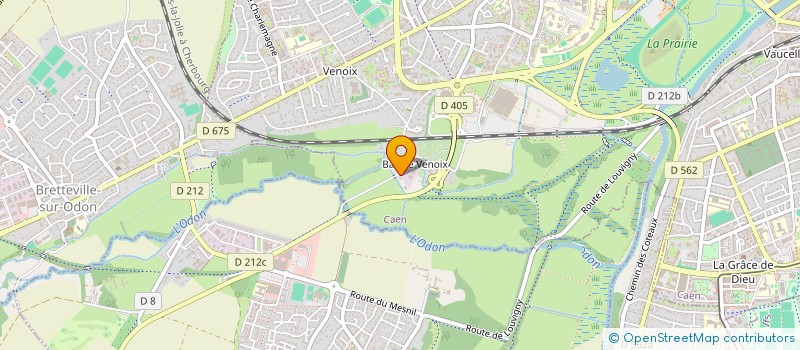 localisation de l'entreprise SCI PRUNE à CAEN