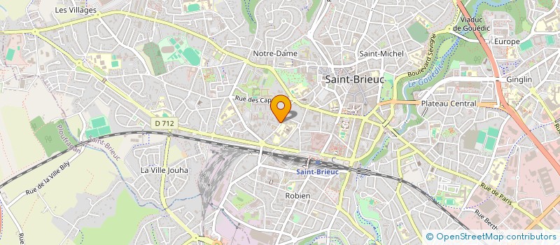 localisation de l'entreprise SCI PRUNELLE à SAINT-BRIEUC