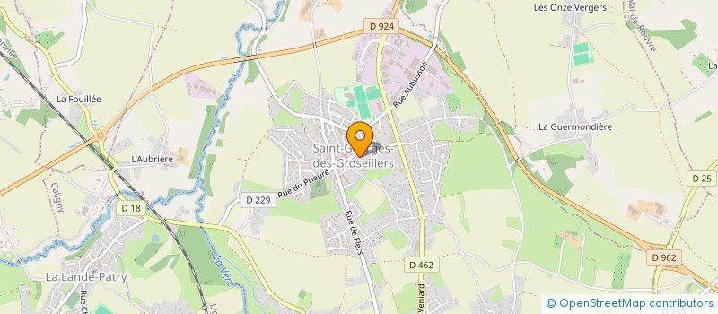 localisation de l'entreprise SCI PRUNIER à FLERS