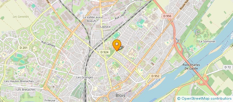 localisation de l'entreprise SCI PRUVOST  BLOIS