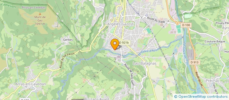 localisation de l'entreprise SCI PRUVOST-TEISSEYRE  ARGELES-GAZOST