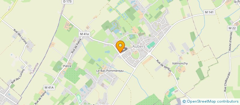 localisation de l'entreprise SCI PRUVOT-PATOIR à AUBERS
