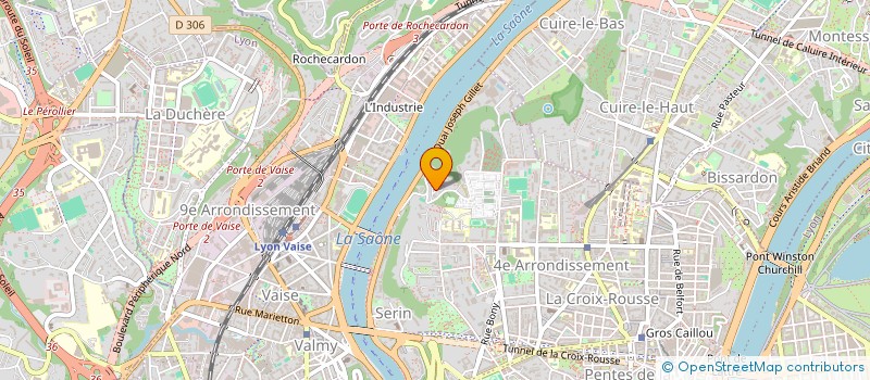 localisation de l'entreprise SCI PRYC  LYON 4EME