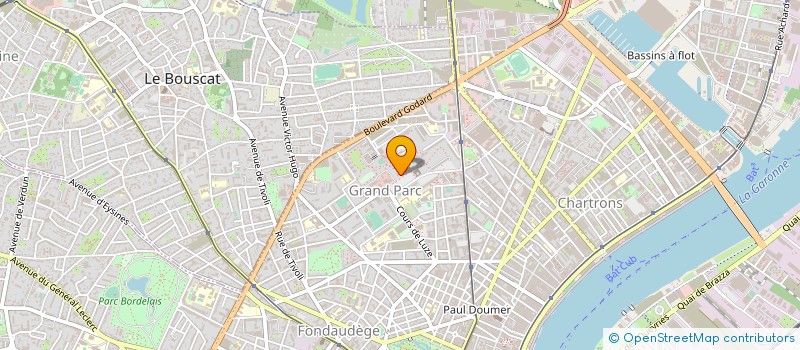 localisation de l'entreprise SCI PRYMA à BORDEAUX