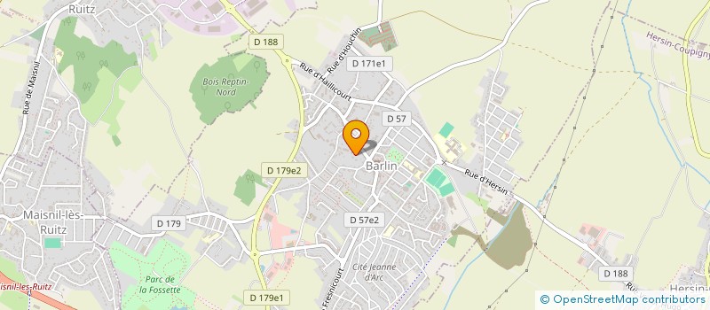 localisation de l'entreprise SCI PRYMAMA à BARLIN