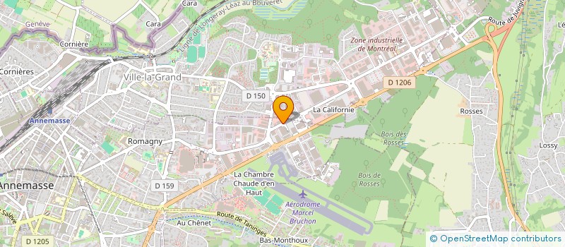 localisation de l'entreprise SCI PSAROS IMMOBILIER à ANNEMASSE