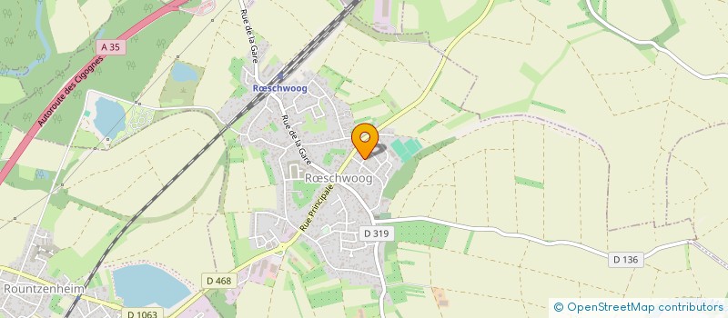 localisation de l'entreprise SCI PSB IMMO  RSCHWOOG