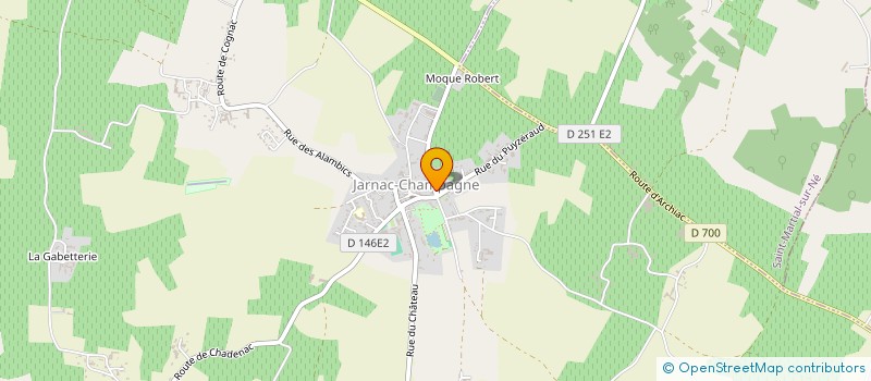 localisation de l'entreprise SCI PSC  JARNAC-CHAMPAGNE