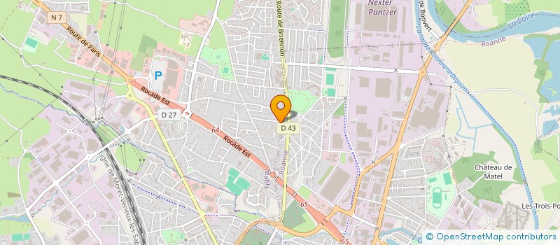 localisation de l'entreprise SCI PSC  MABLY