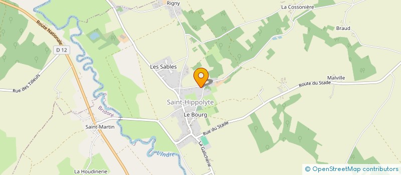 localisation de l'entreprise SCI PSCGO  SAINT-HIPPOLYTE