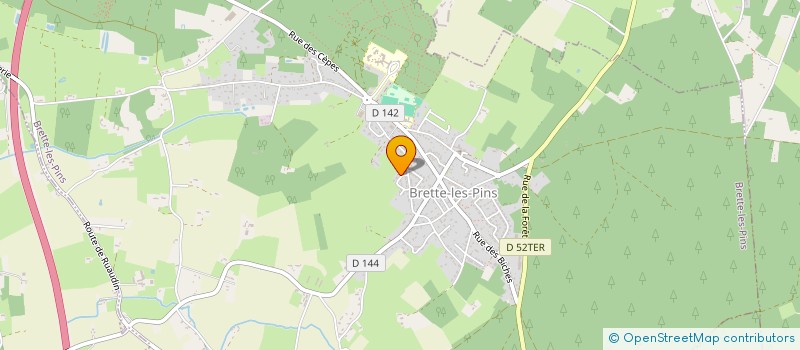 localisation de l'entreprise SCI PSCKB  BRETTE-LES-PINS