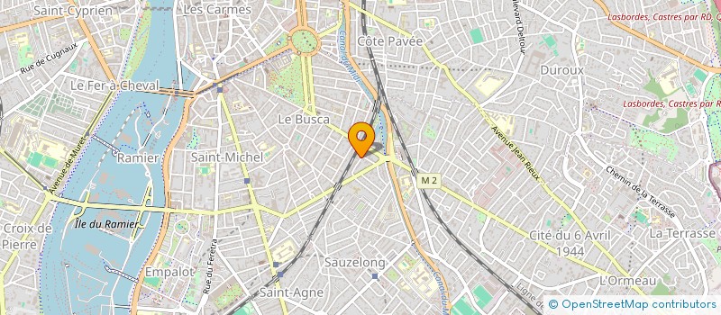 localisation de l'entreprise SCI PSD à TOULOUSE