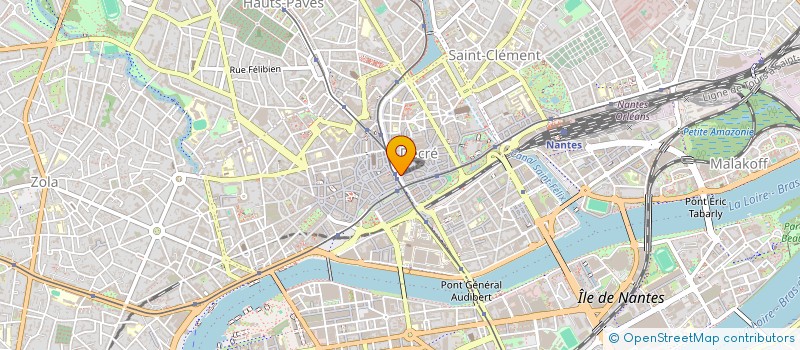 localisation de l'entreprise SCI PSEA à NANTES