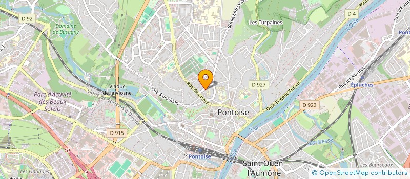 localisation de l'entreprise SCI PSF  ENNERY