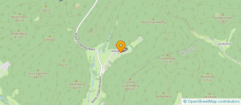 localisation de l'entreprise SCI PSI  DAMBACH