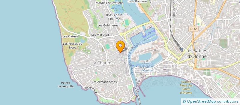 localisation de l'entreprise SCI PSIMMO à LES SABLES D'OLONNE