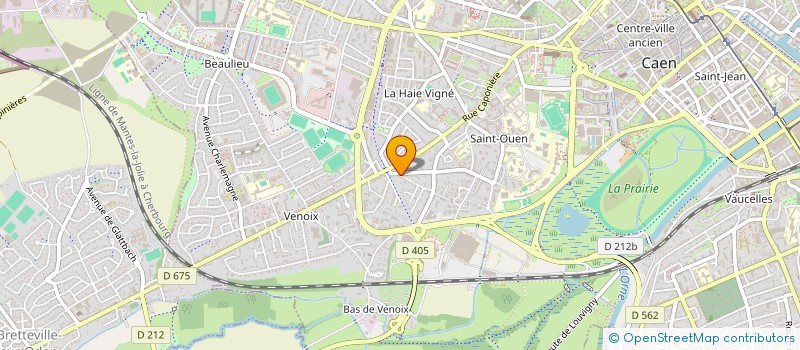 localisation de l'entreprise SCI PSJ à CAEN