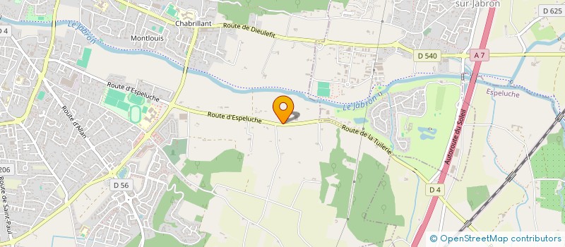 localisation de l'entreprise SCI PSL à MONTELIMAR