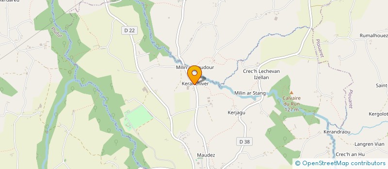 localisation de l'entreprise SCI PSM  LANVELLEC