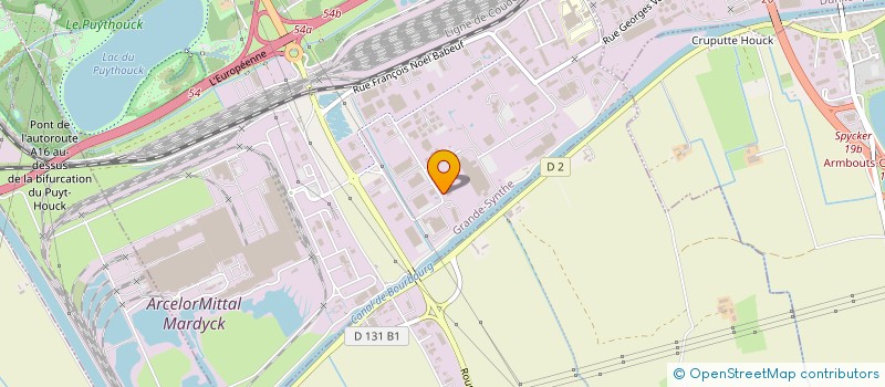 localisation de l'entreprise SCI PSMC  GRANDE-SYNTHE