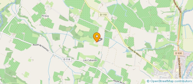 localisation de l'entreprise SCI PSO-FL  CONDOM