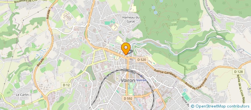 localisation de l'entreprise SCI PST AUGUSTINS à VOIRON