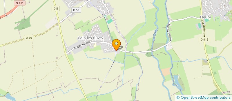 localisation de l'entreprise SCI PSYC  COIN-LES-CUVRY