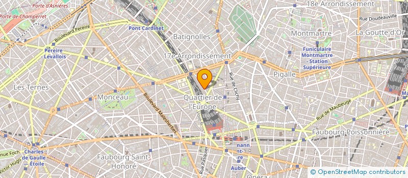 localisation de l'entreprise SCI PSYCANET  PARIS