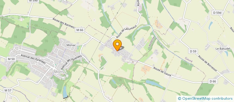 localisation de l'entreprise SCI PSYCH'OSMOSE  LAVALETTE