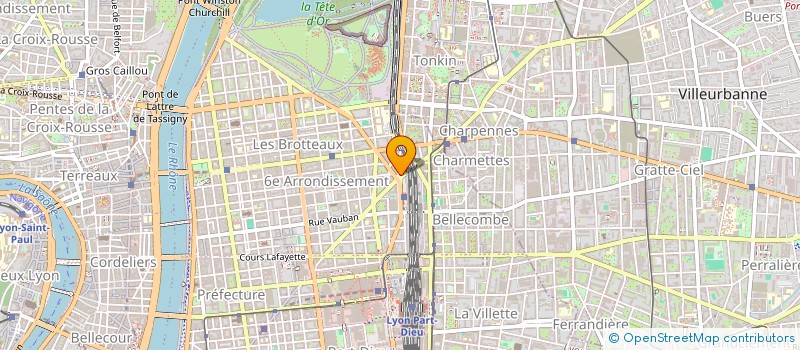 localisation de l'entreprise SCI PSYCHE  LYON