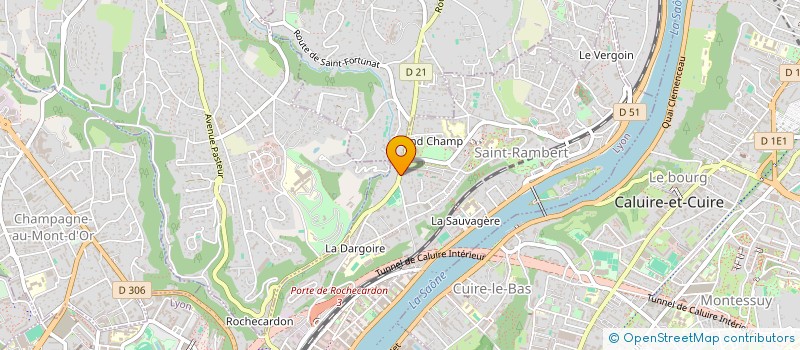 localisation de l'entreprise SCI PSYCHE  LYON