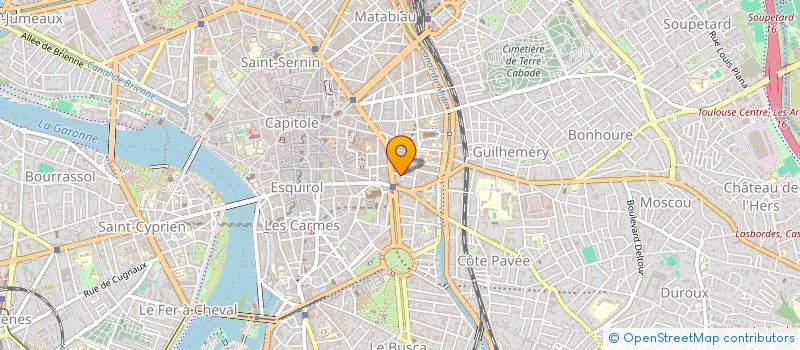 localisation de l'entreprise SCI PSYKAMAG  AUBIET