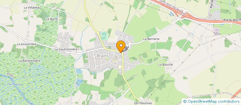 localisation de l'entreprise SCI PSYMMO  BRAINS