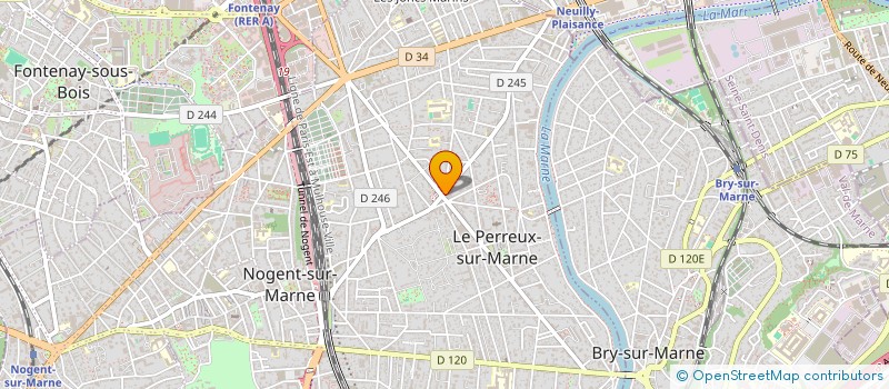 localisation de l'entreprise SCI PSZ à LE PERREUX-SUR-MARNE