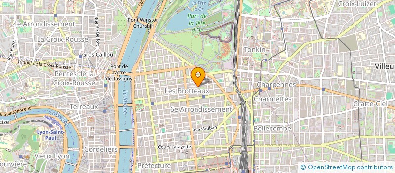 localisation de l'entreprise SCI PTERANODON  LYON