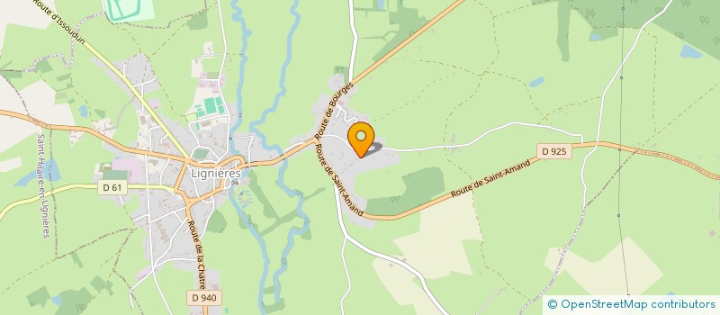 localisation de l'entreprise SCI PTIMAMIE  LIGNIERES