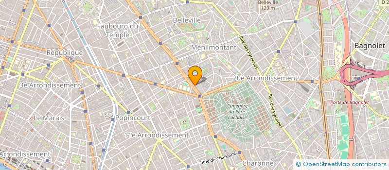 localisation de l'entreprise SCI PTIT BROTHERS  PARIS