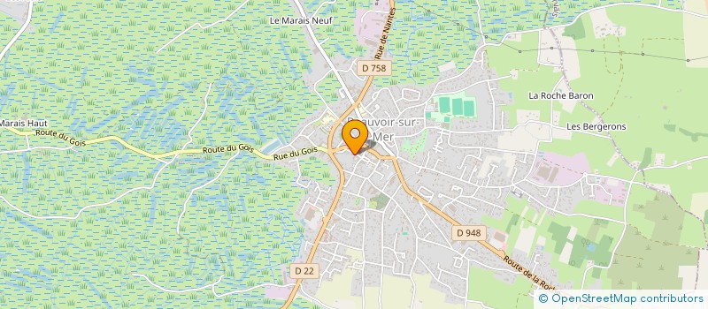 localisation de l'entreprise SCI PUAUD  BEAUVOIR-SUR-MER