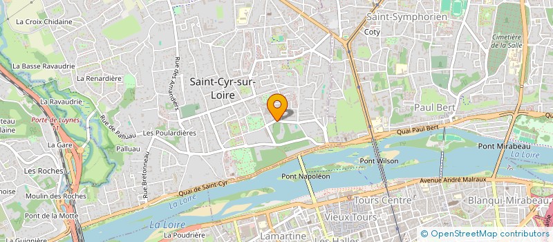 localisation de l'entreprise SCI PUCE à SAINT-CYR-SUR-LOIRE