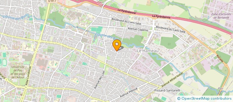 localisation de l'entreprise SCI PUCHEU à PAU