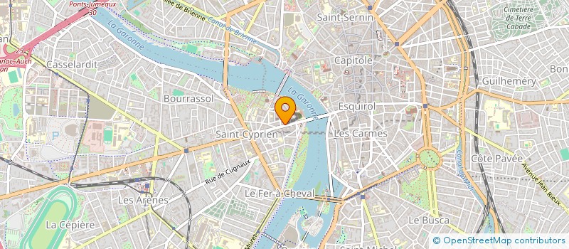 localisation de l'entreprise SCI PUDYARD KIPLING  TOULOUSE