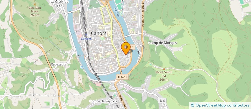 localisation de l'entreprise SCI PUECH à CAHORS
