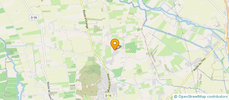 localisation de l'entreprise SCI PUECH  LE THOR