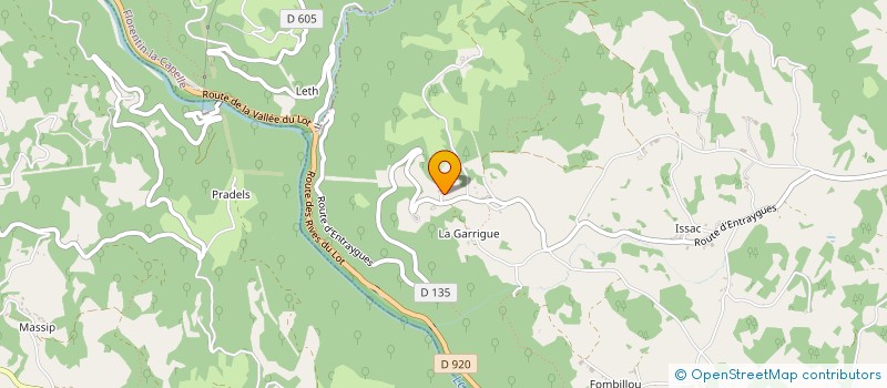 localisation de l'entreprise SCI PUECH MUROLS  LE NAYRAC