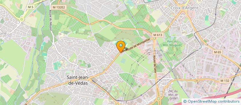 localisation de l'entreprise SCI PUECH PARDOT  SAINT-JEAN-DE-VEDAS